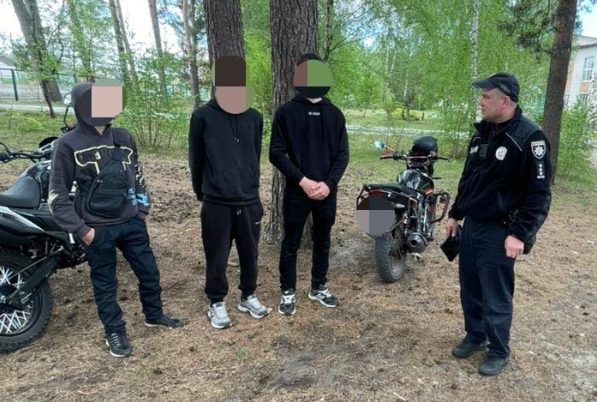 Фото до матеріалу: Поліція Камінь-Каширщини закликала підлітків дотримуватися правил безпеки на мототранспорті
