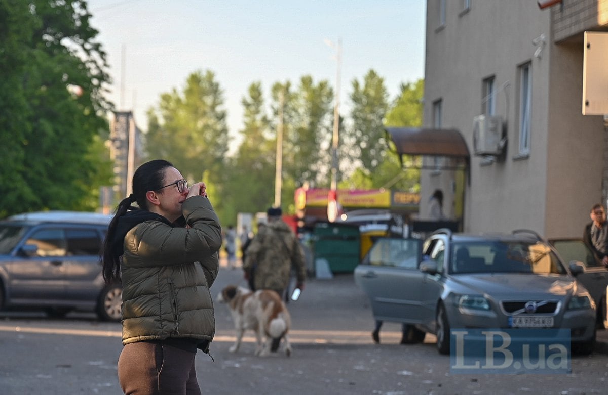 Фото до матеріалу: Київ під масованою атакою: 24 загиблих, пожежа в Дніпровському районі