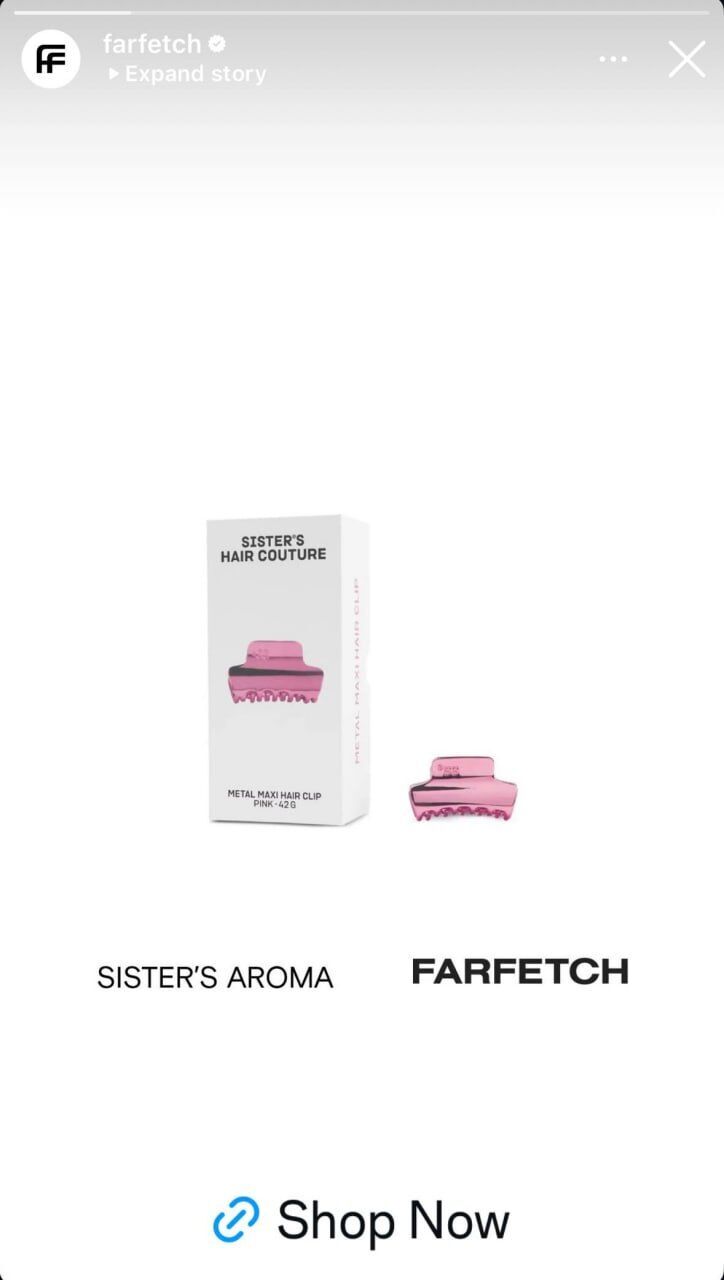 Фото до матеріалу: Поруч із luxury-гігантами: Sister’s Aroma тепер на Farfetch