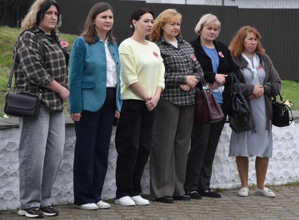 Фото до матеріалу: У Гощі вшанували пам'ять жертв війни та полеглих захисників