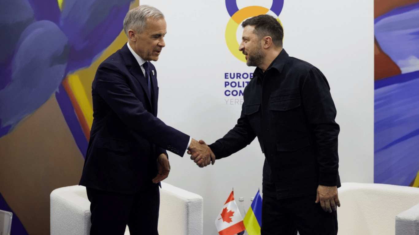 Фото до матеріалу: Канада виділила 200 мільйонів доларів на захист України: деталі зустрічі Зеленського