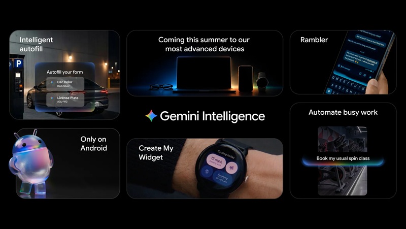 Фото до матеріалу: Google представила Gemini Intelligence: штучний інтелект, який сам керуватиме вашим Android