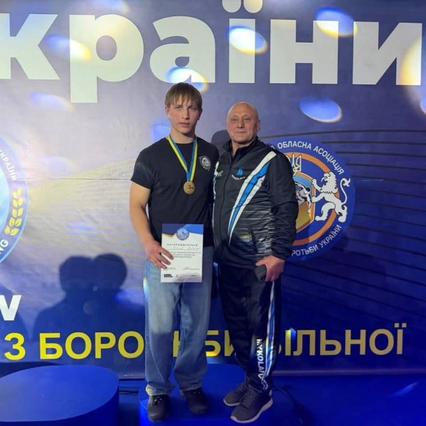 Фото до матеріалу: В'ячеслав Бабков здобув бронзу чемпіонату України з вільної боротьби U-20