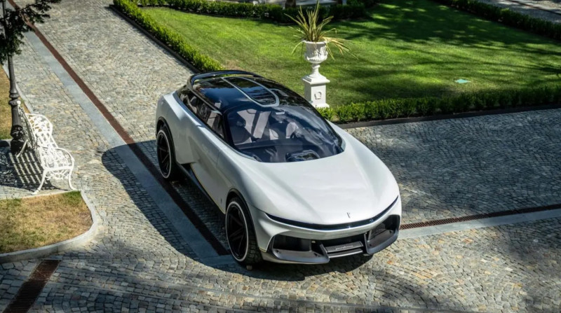 Фото до матеріалу: Ательє Pininfarina презентувало концепт майбутніх електромобілів Pura Vision