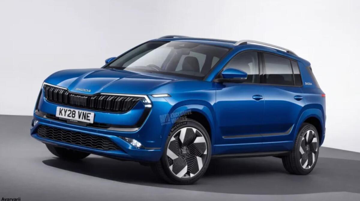 Фото до матеріалу: Skoda Karoq: нові рендери та деталі майбутнього покоління