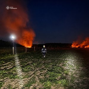 Фото до матеріалу: На Львівщині за добу спалили понад 2,4 га землі: рятувальники попереджають про штрафи