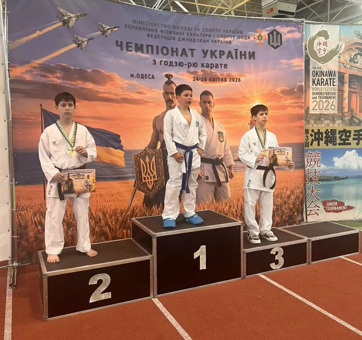 Фото до матеріалу: Вознесенські каратисти здобули медалі на Чемпіонаті України з годзю-рю
