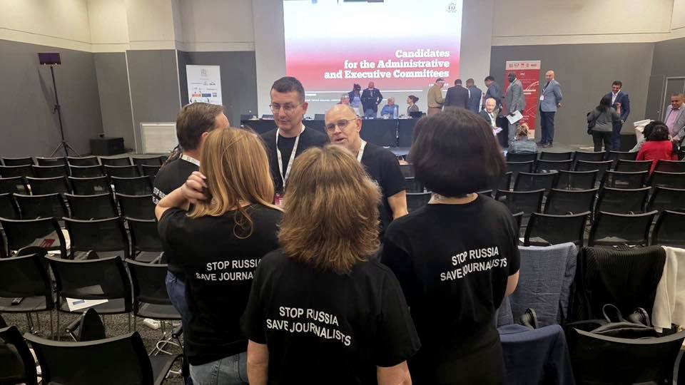 Фото до матеріалу: Союз журналістів Росії виключили з МФЖ