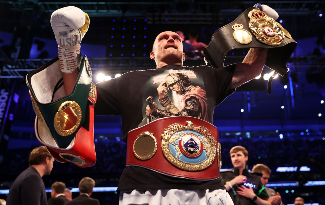 Фото до матеріалу: Золото фараонів для Усика: WBC презентувала унікальний пояс "Король Нілу"