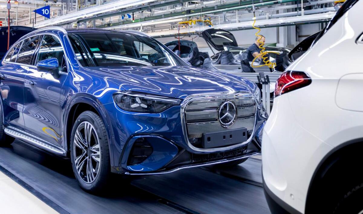 Фото до матеріалу: Mercedes готує доступнішу версію електричного GLC з запасом ходу 670 км