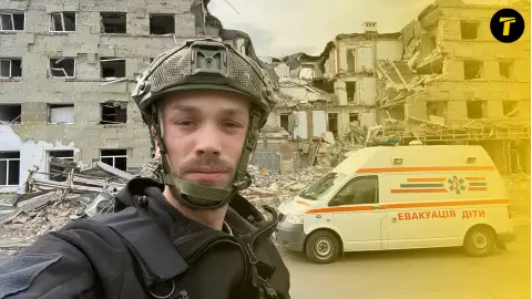 Фото до матеріалу: Волонтер Владислав Самусенко: як евакуюють людей з-під обстрілів і чому неможливо відбудувати Донеччину