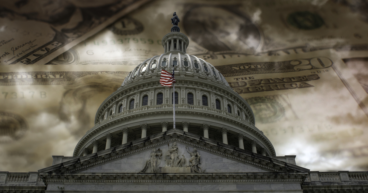 Фото до матеріалу: Борг США може зрости до $182 трлн до 2056 року