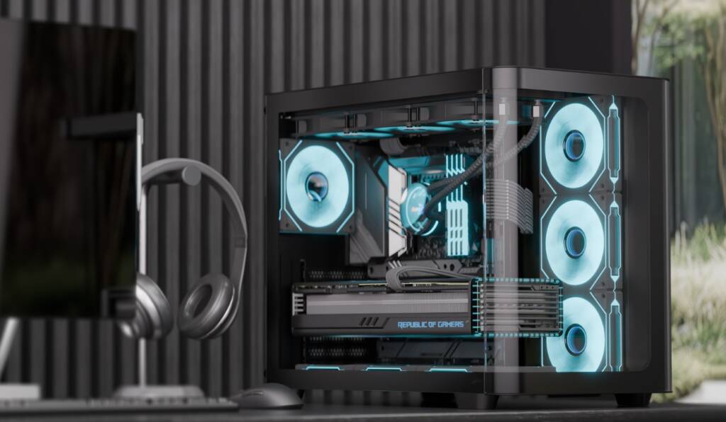 Фото до матеріалу: Огляд корпусу AeroCool P500C-G-BK-v1 – Огляди