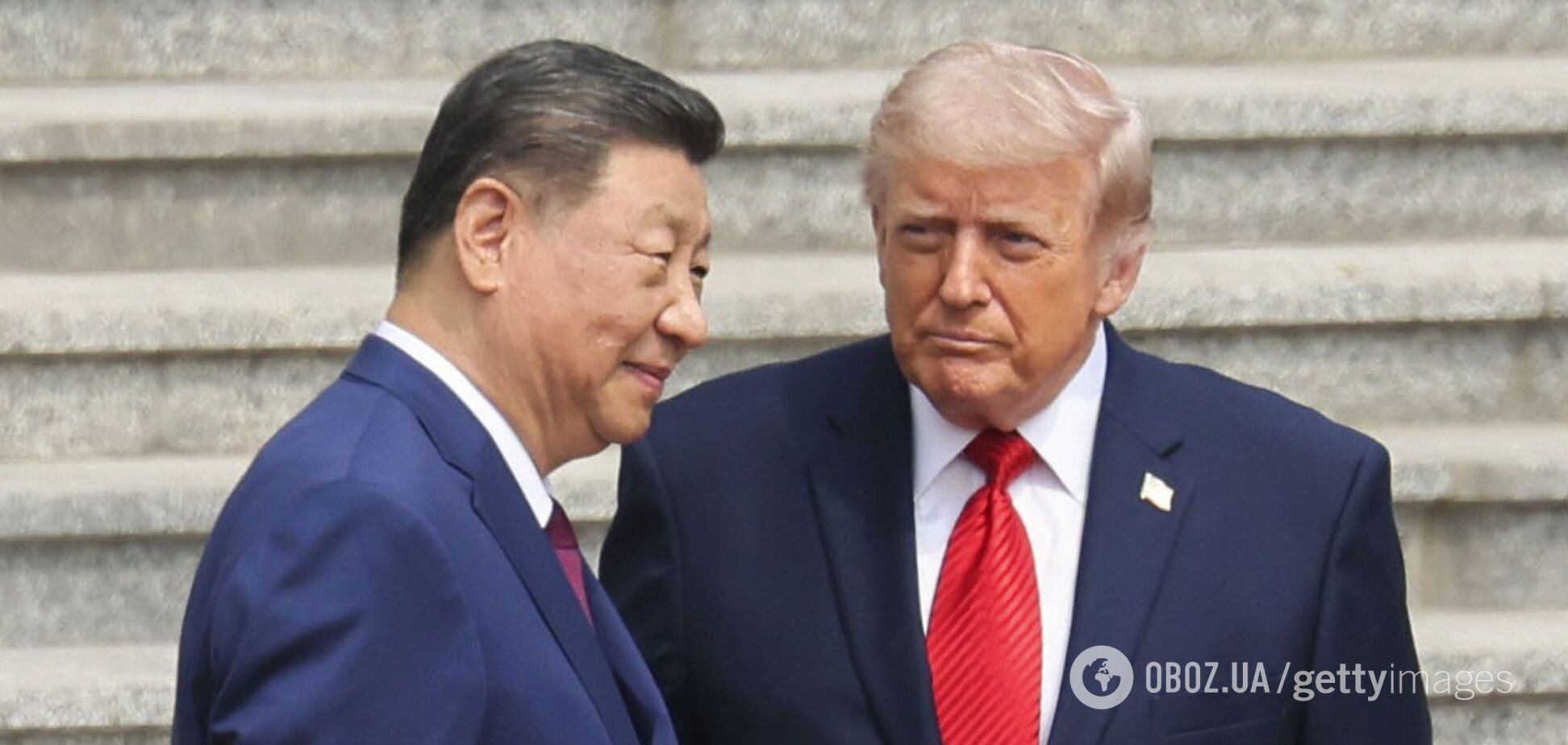 Фото до матеріалу: Сі Цзіньпін і Дональд Трамп домовилися про заборону ядерної зброї для Ірану