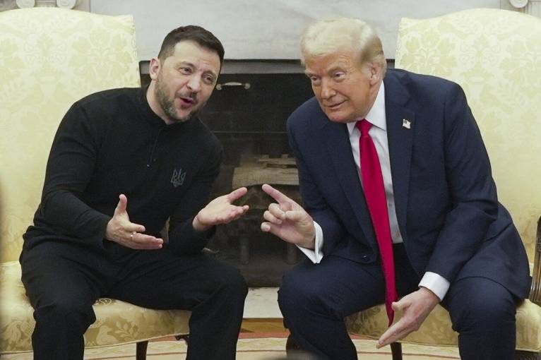 Фото до матеріалу: Трамп про Зеленського: «Хитрий хлопець», але сильний лідер