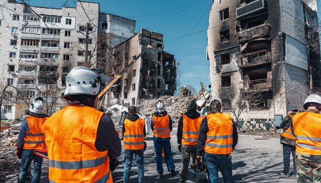 Фото до матеріалу: Уряд виділив 2 мільярди гривень на ремонт житла, пошкодженого російськими атаками