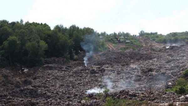 Фото до матеріалу: На Грибовицькому полігоні почали буріння свердловин для нової станції дегазації