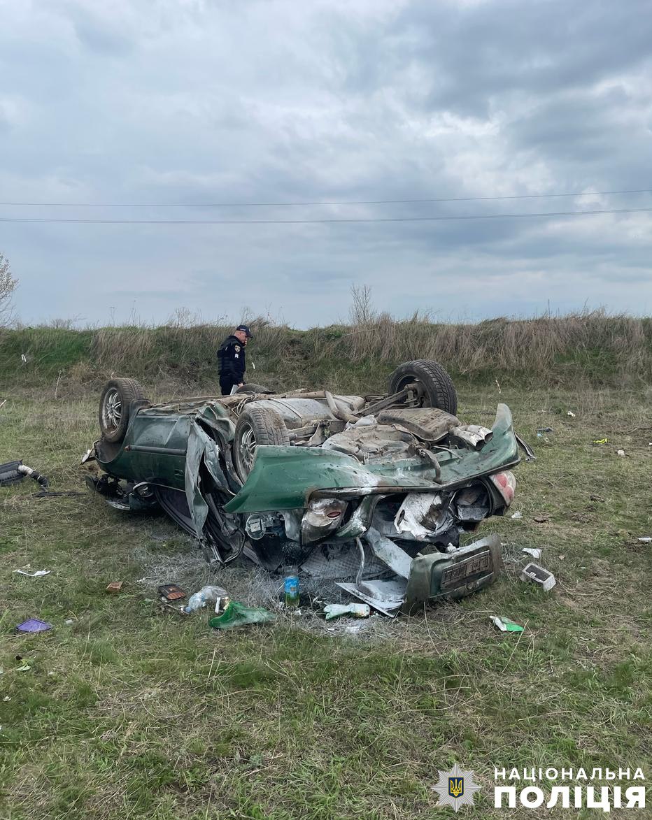 Фото до матеріалу: Нетверезий водій вчинив ДТП на Бериславщині