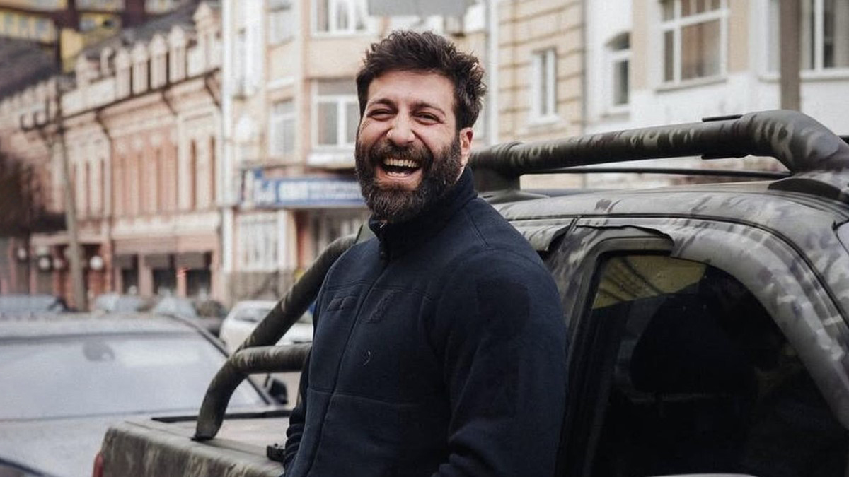 Фото до матеріалу: Даніель Салем: після війни я залишусь військовим, а кіно стане частиною життя