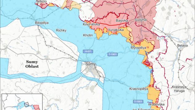 Фото до матеріалу: Карта бойових дій на 11 травня 2026 – ситуація на фронті