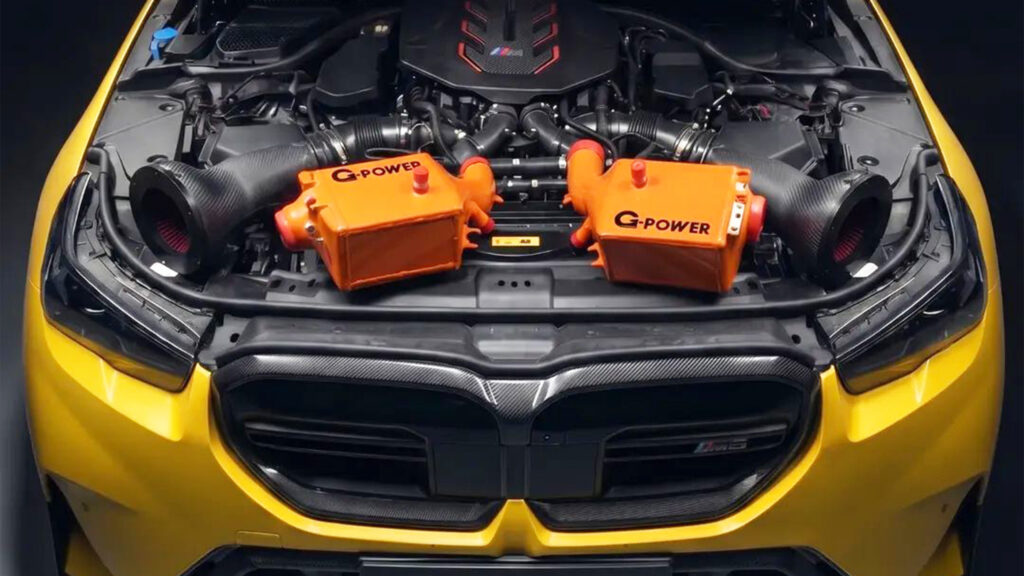Фото до матеріалу: G-Power доробила BMW M5: лише на 1 к.с. менше, ніж у першого Bugatti Veyron