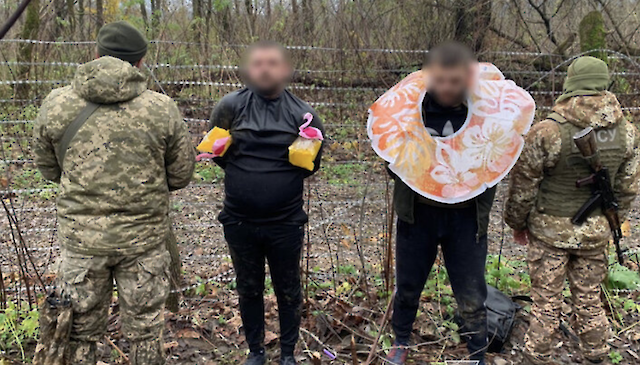 Фото до матеріалу: За три місяці цього року на кордоні затримали 2900 ухилянтів: Держприкордонслужба