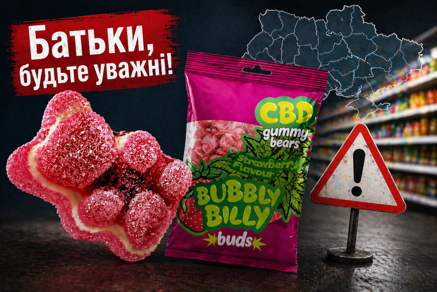 Фото до матеріалу: Небезпечні цукерки з Нідерландів: Держпродспоживслужба попереджає про ризик для дітей
