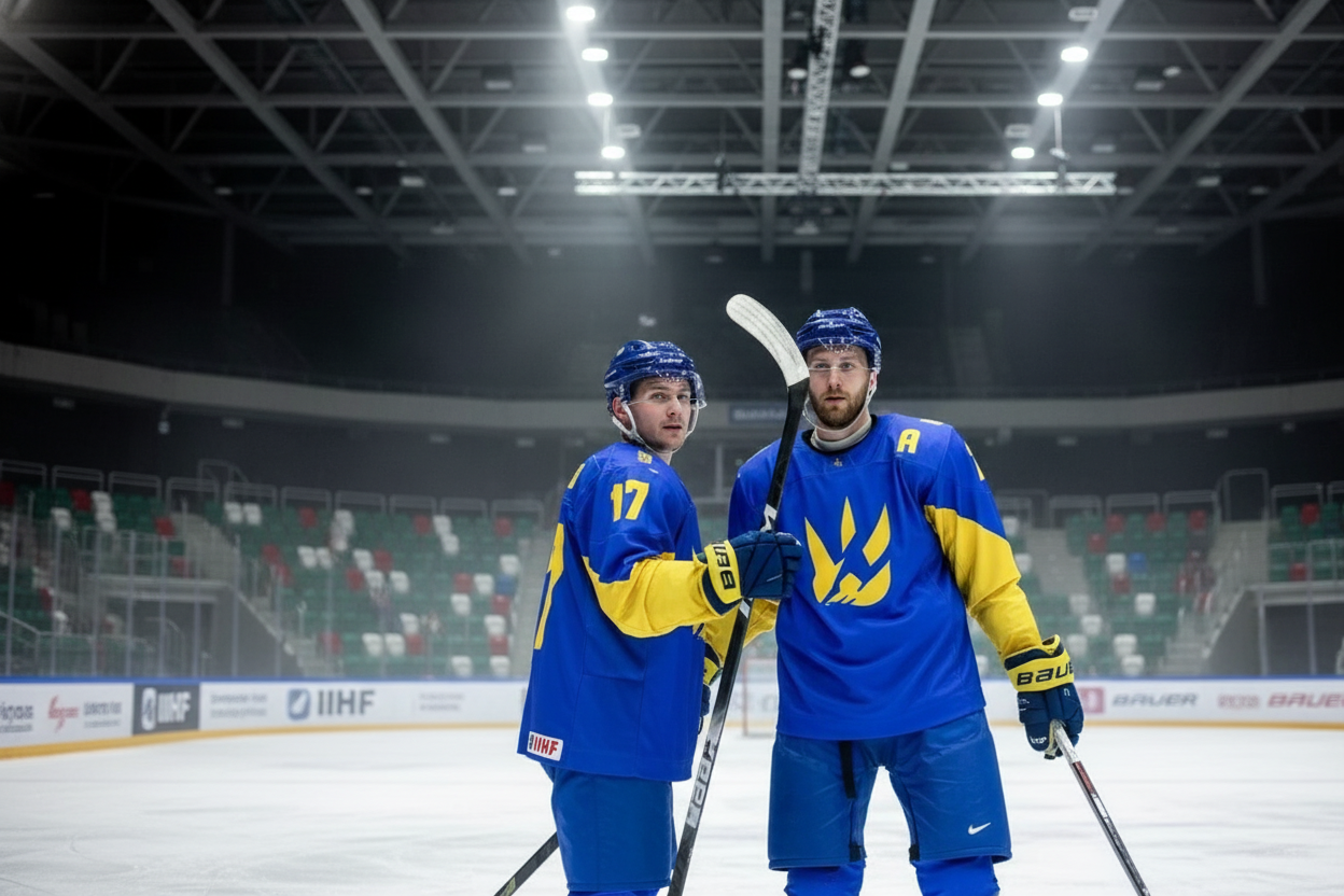 Фото до матеріалу: Хокейна збірна України програла Казахстану в серії булітів на ЧС