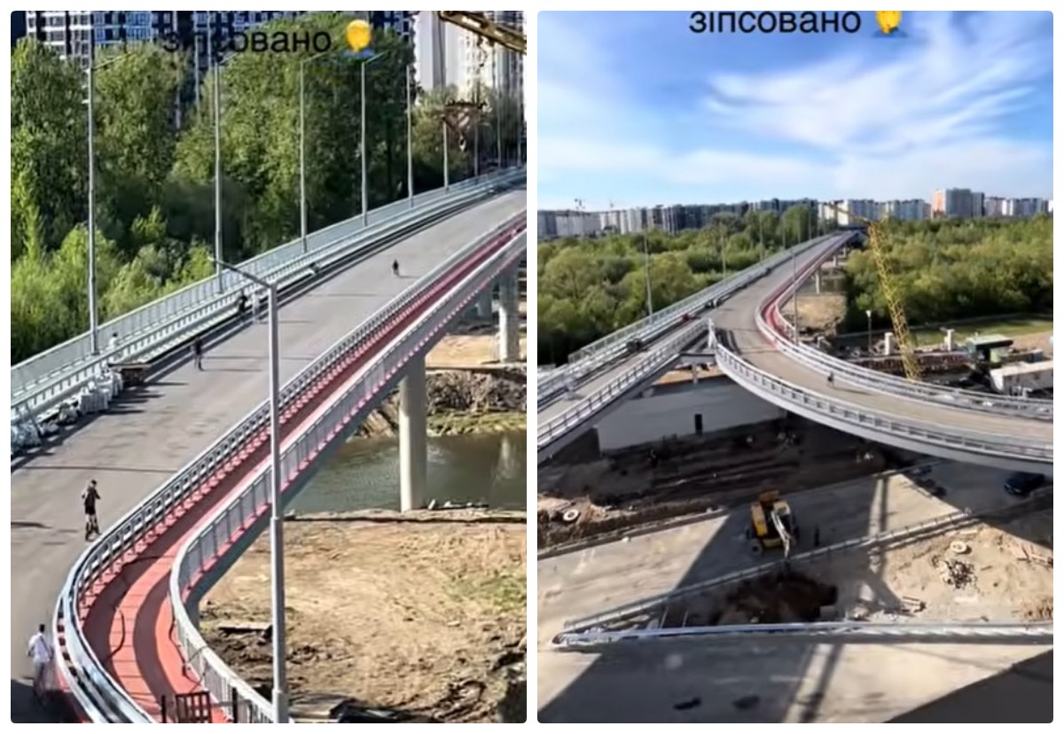 Фото до матеріалу: Франківцям показали, як правильно користуватися новим мостом на Пасічну