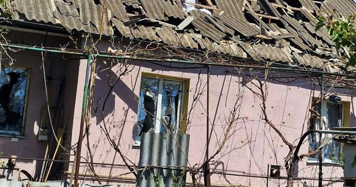 Фото до матеріалу: Російські обстріли Херсонщини: 1 загиблий, 7 поранених та руйнування житлової інфраструктури
