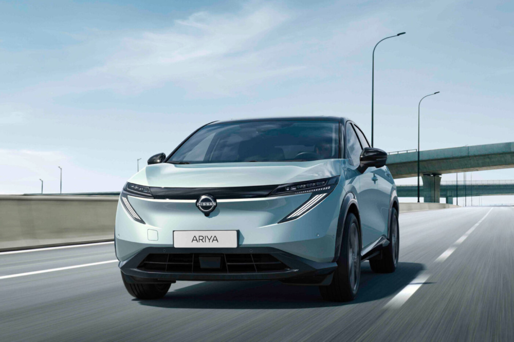 Фото до матеріалу: Оновлений Nissan Ariya з'явився в Європі: новий дизайн, Google-мультимедіа та запас ходу до 530 км