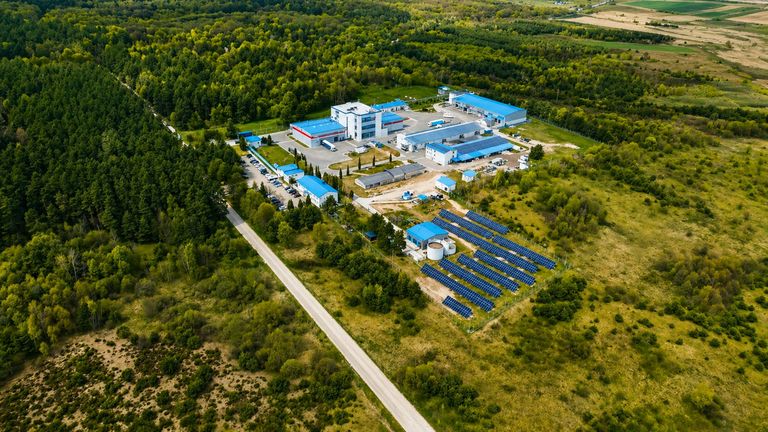 Фото до матеріалу: Kormotech запустила в Прилбичах нову сонячну електростанцію