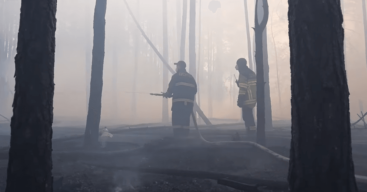 Фото до матеріалу: У Чорнобильській зоні виявили радіоактивний цезій на згарищах пожежі