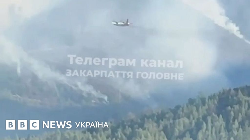 Фото до матеріалу: У Карпатах триває ліквідація масштабної пожежі