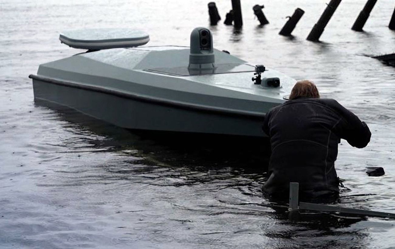Фото до матеріалу: Греція виявила морський дрон, який не є продукцією Uforce