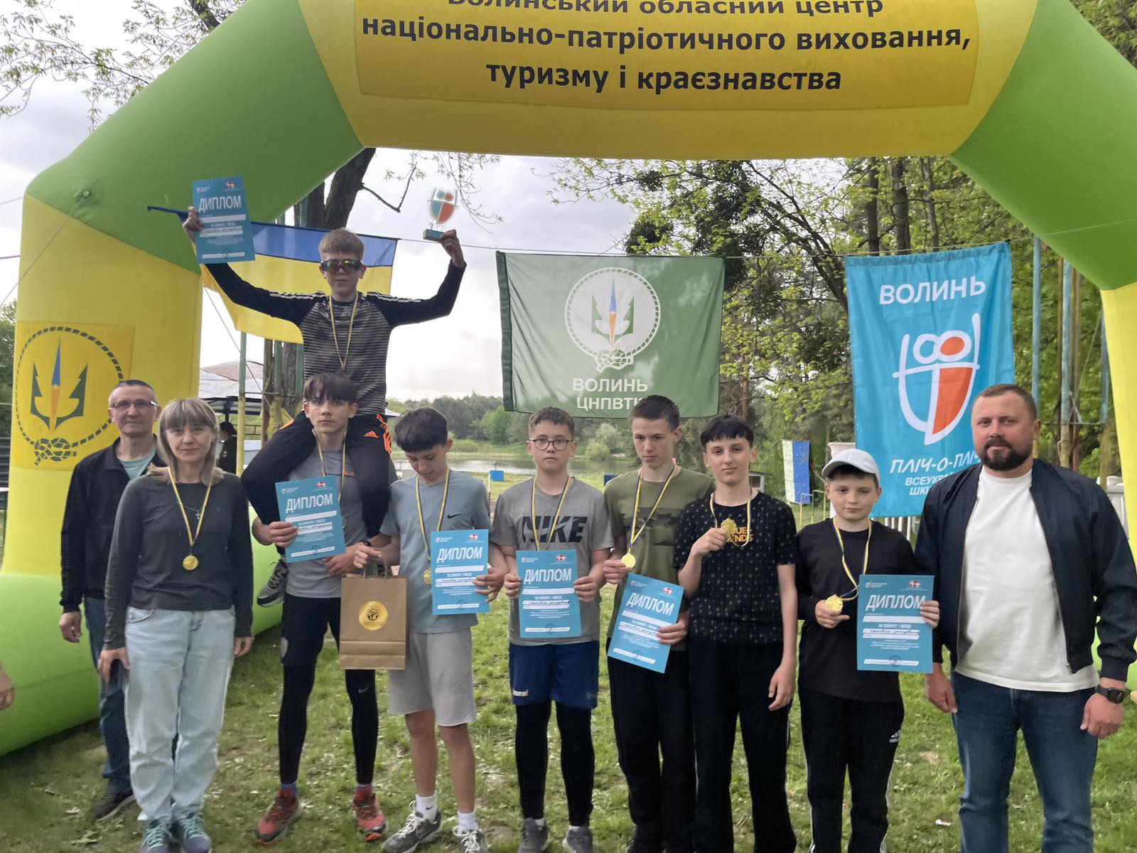 Фото до матеріалу: Старовижівчани стали переможцями обласного етапу «Пліч-о-пліч»