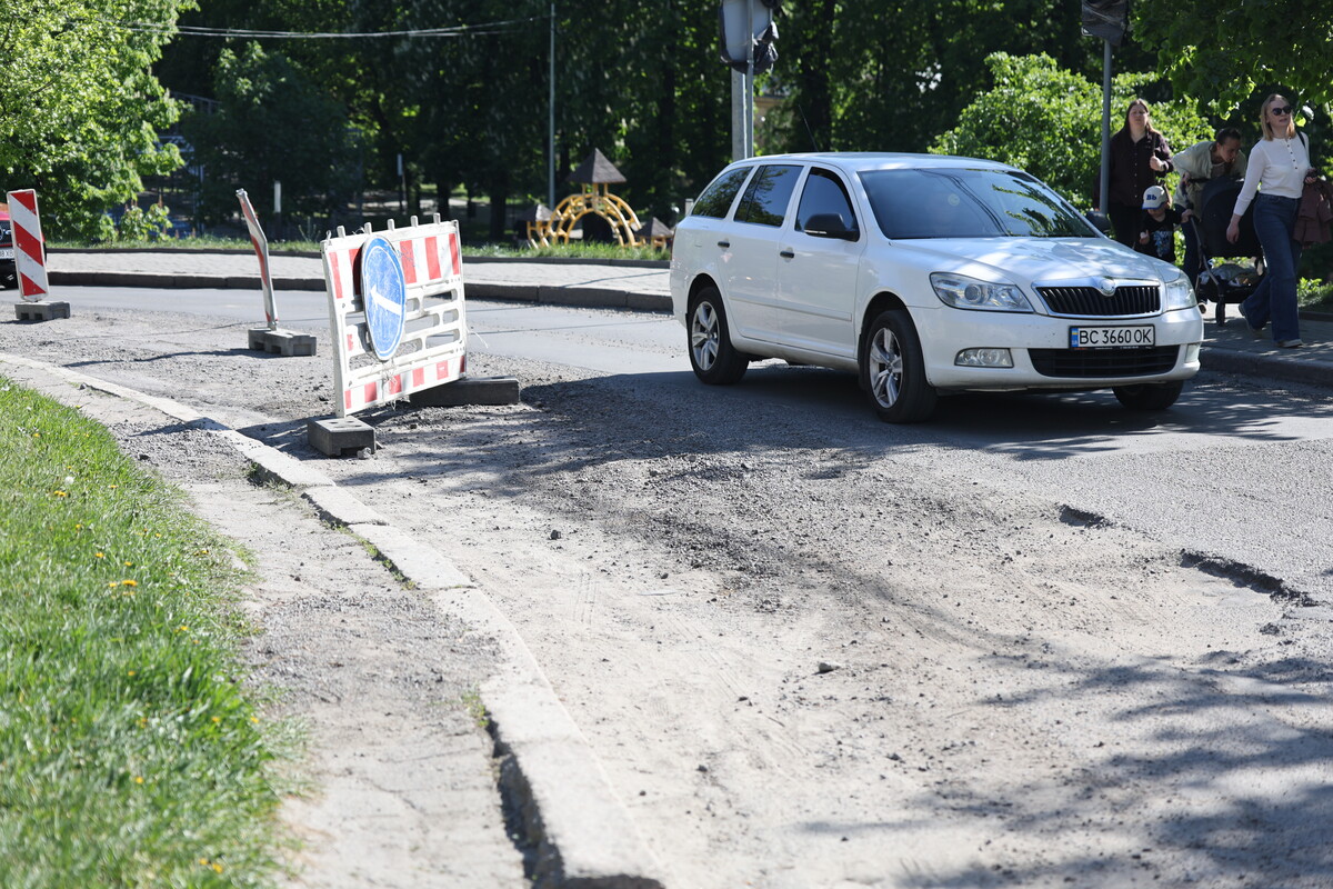 Фото до матеріалу: У центрі Львова з 8 травня перекриють вулицю Винниченка через ремонт