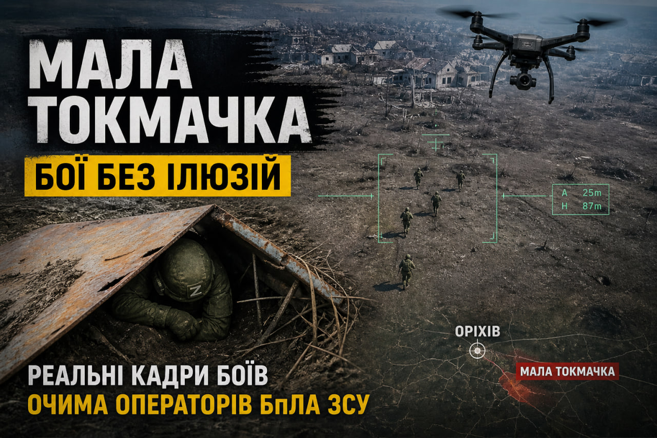 Фото до матеріалу: ЗСУ показали реальні бої за Малу Токмачку: окупанти ховаються під металом