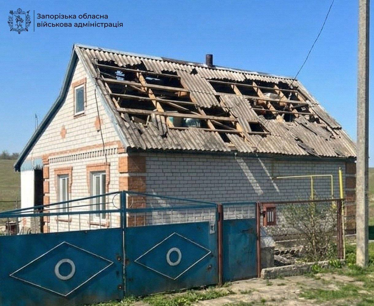 Фото до матеріалу: Поранено дві жінки: ворог завдав по Запорізькій області 614 ударів