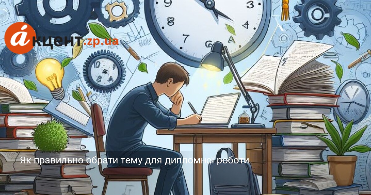Фото до матеріалу: Як обрати тему для дипломної роботи: поради від експертів