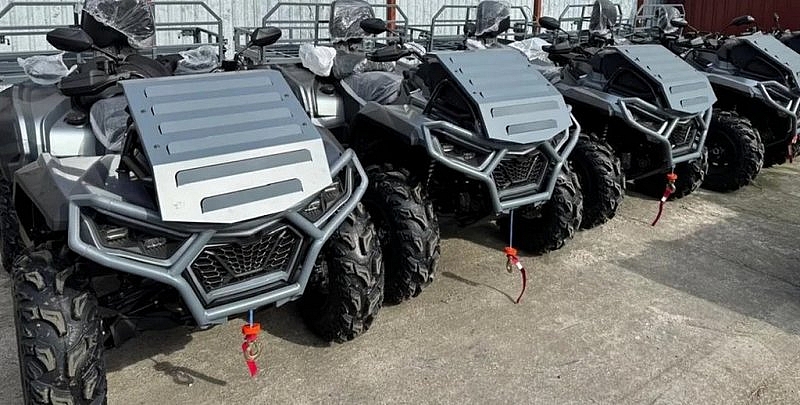Фото до матеріалу: В Україні почали виробництво броньованого квадроцикла для ЗСУ