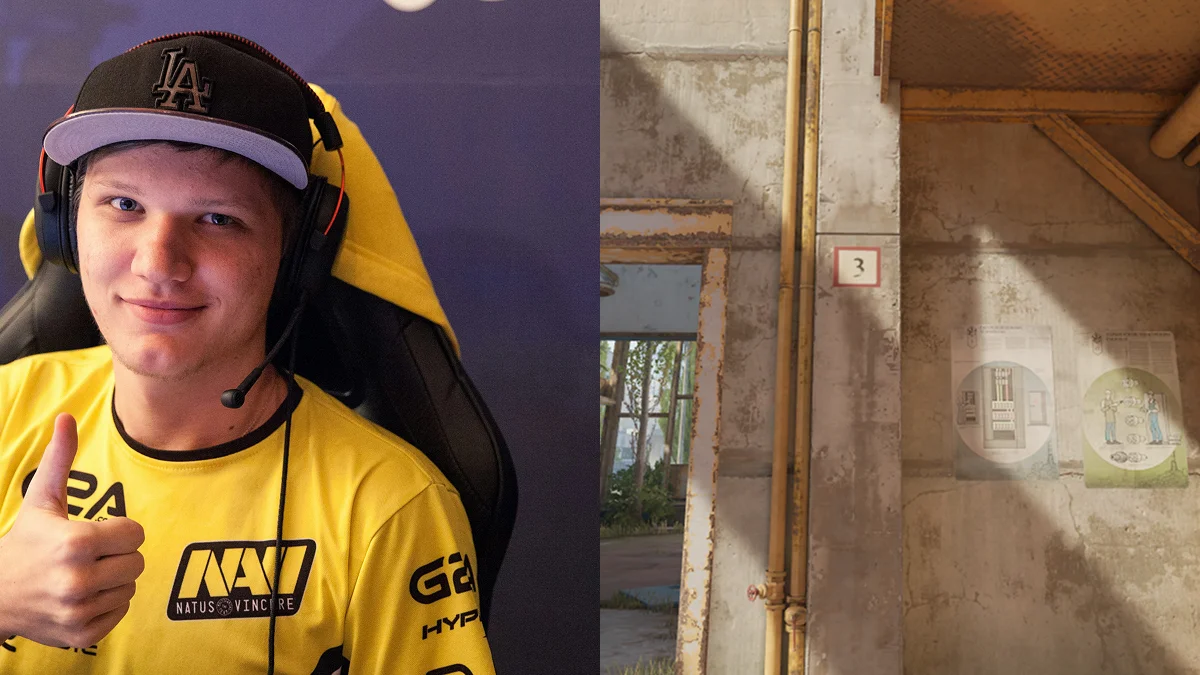 Фото до матеріалу: s1mple прокоментував зникнення його графіті з оновленої мапи de_cache в CS2