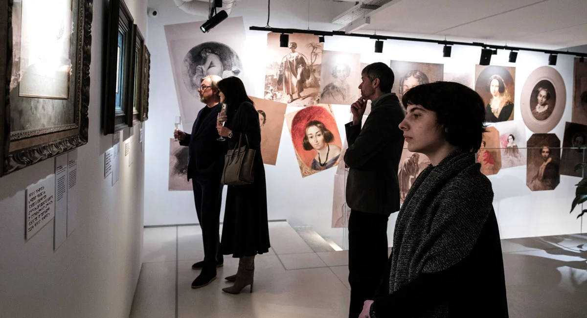 Фото до матеріалу: Репортаж з виставки «Він: Тарас Шевченко. Художник» у Zenyk Art Gallery