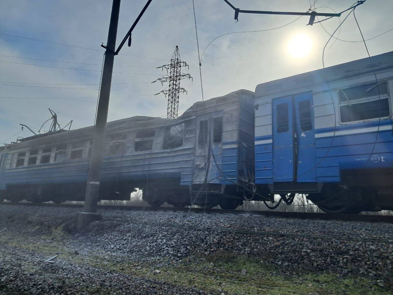 Фото до матеріалу: Обстріли вплинули на рух поїздів у регіоні