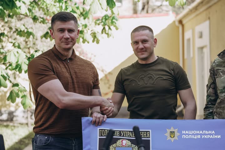 Фото до матеріалу: Стрілецький батальйон поліції Черкащини отримав тепловізори та «ЧУЙКУ»