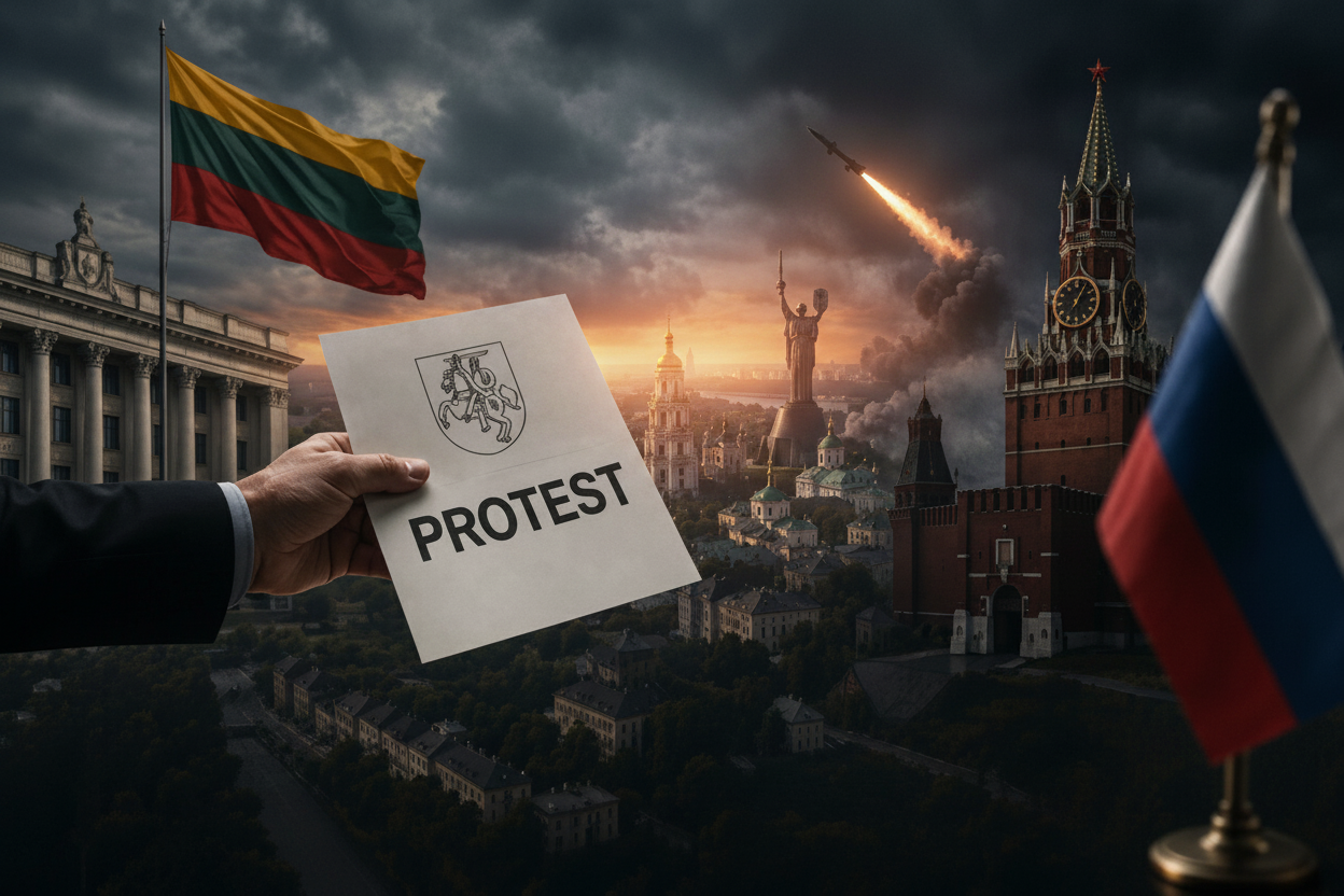 Фото до матеріалу: Литва вручила РФ ноту протесту через погрози атакувати Київ