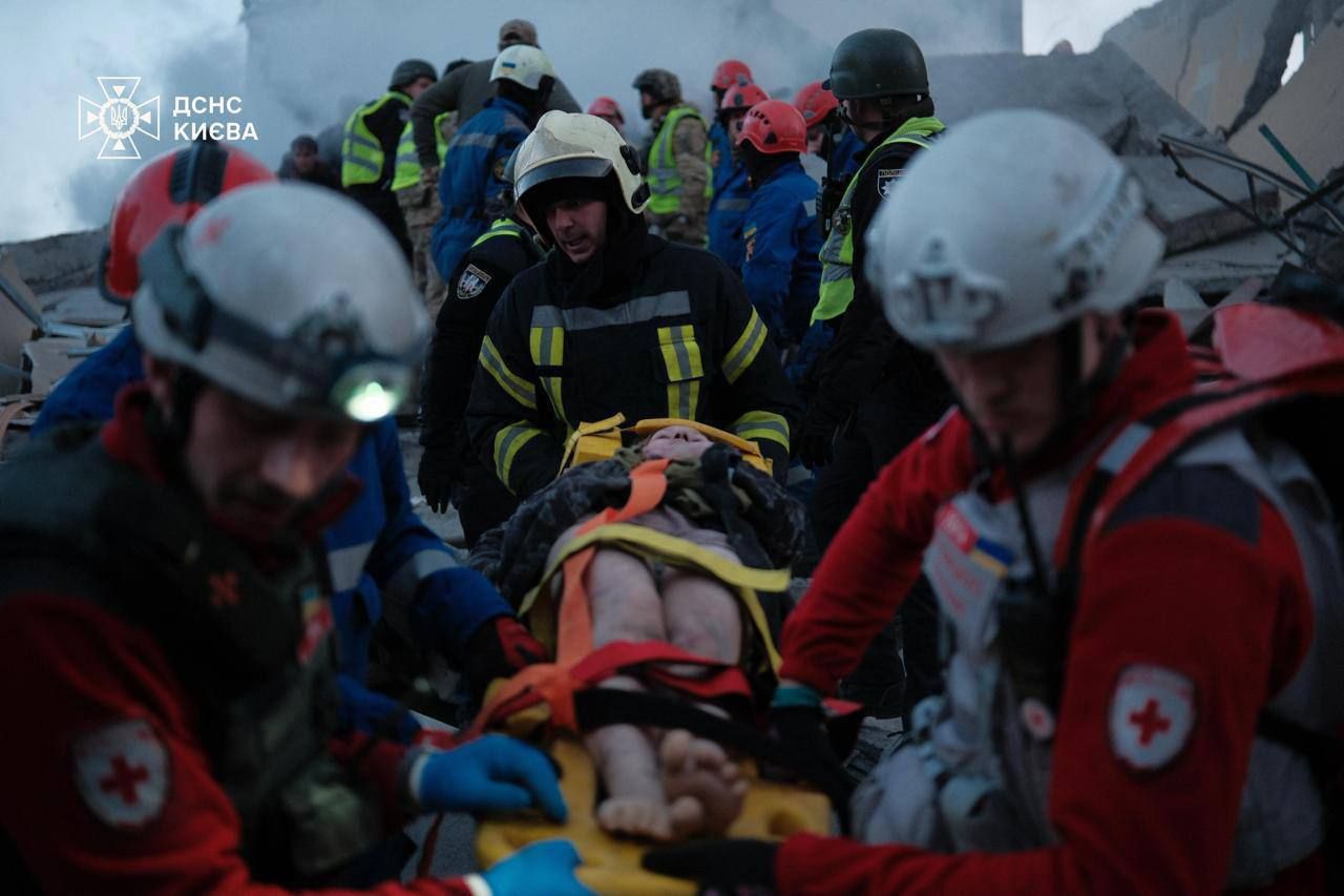 Фото до матеріалу: Україна другу добу під масованим російським ударом