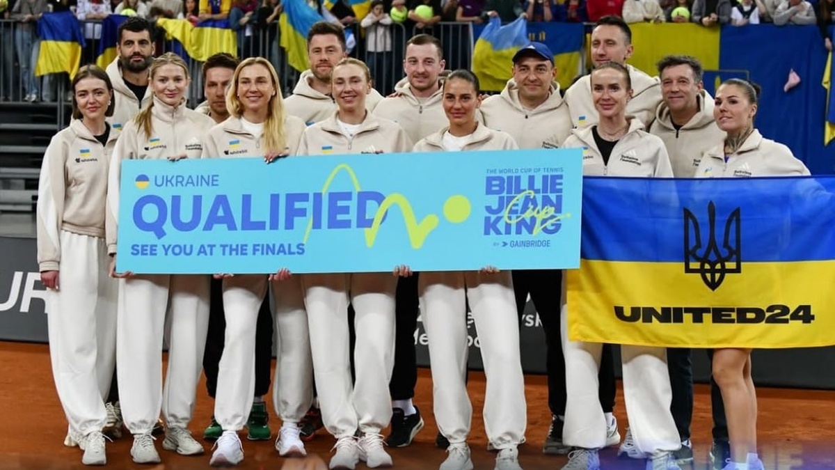 Фото до матеріалу: Історичний прорив: збірна України з тенісу вперше в топ-3 Кубка Біллі Джин Кінг