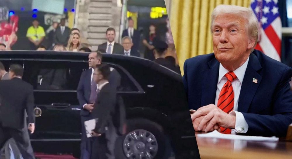 Фото до матеріалу: Фортеця на колесах: що відомо про лімузин Трампа, на якому він пересувається Китаєм