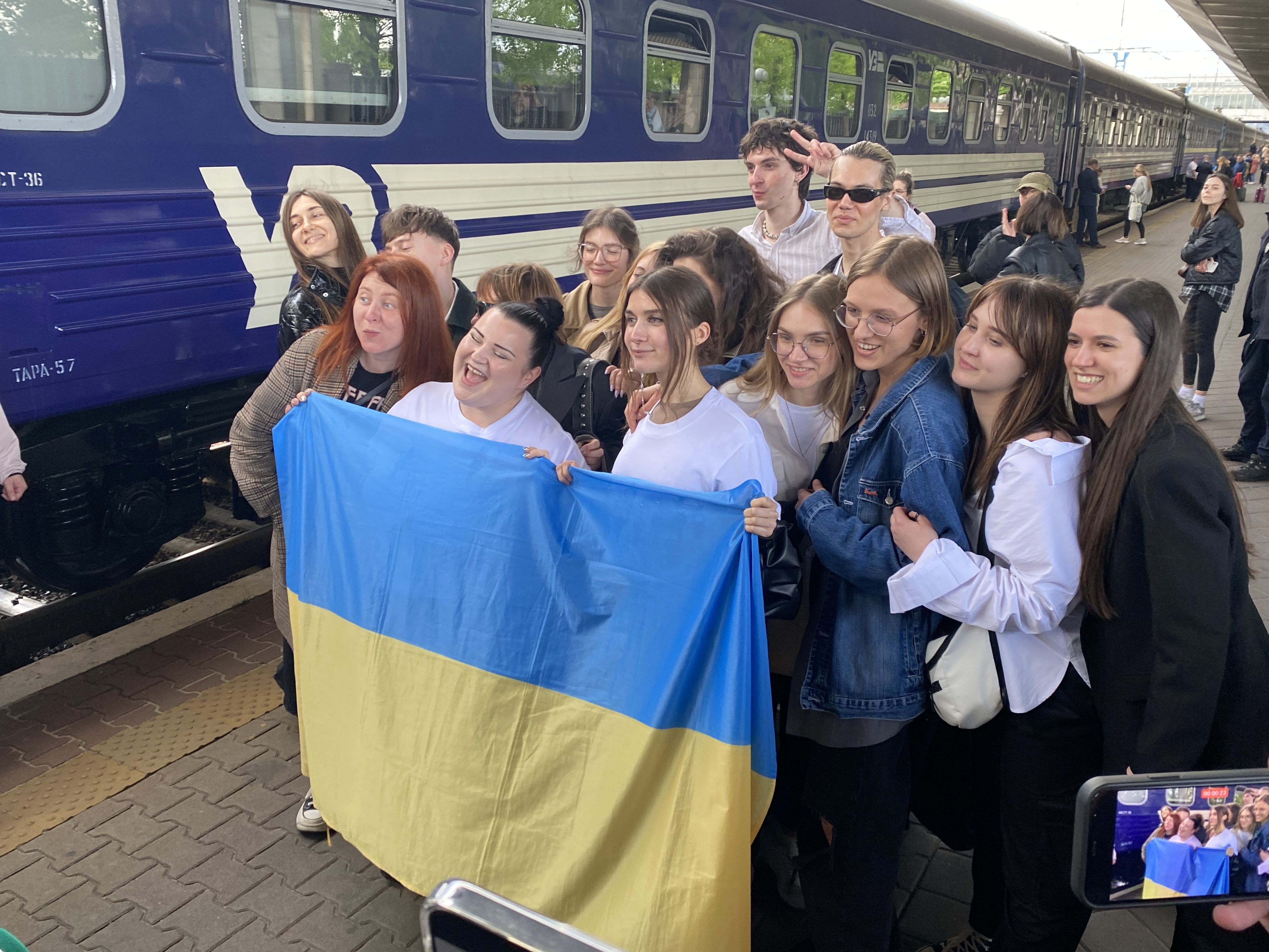 Фото до матеріалу: Як "ТиКиїв" проводжав Jerry Heil та alyona alyona на Євробачення 2024